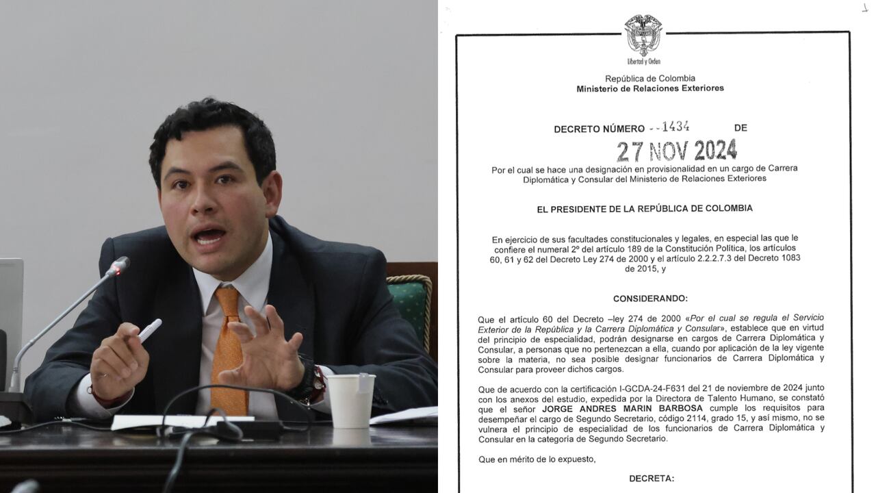 Mauricio Marín tiene a su hermano en la Cancillería.