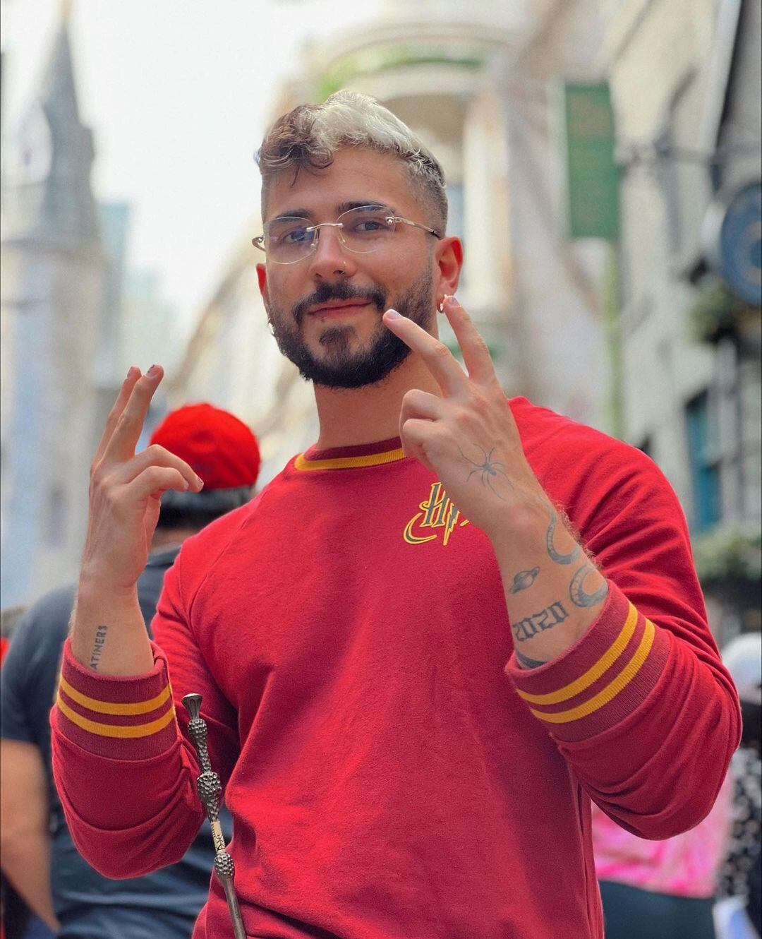 Juan siempre deseó poder conocer el parque temático de Harry Potter. Foto: Instagram @juanduque.