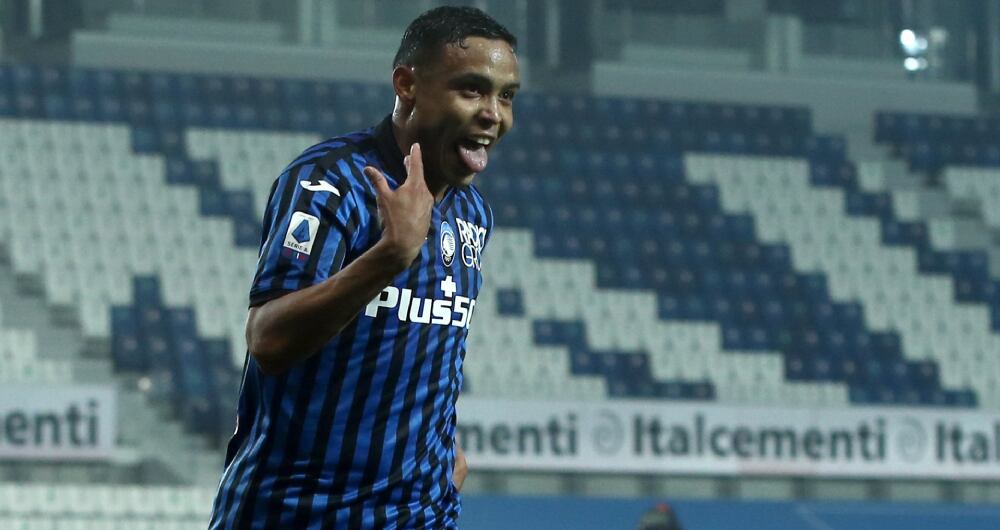 Luis Fernando Muriel. Foto: @Atalanta_BC - Twitter oficial