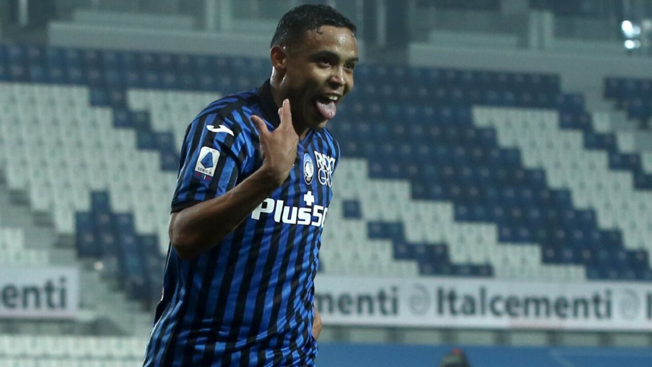 Luis Fernando Muriel. Foto: @Atalanta_BC - Twitter oficial
