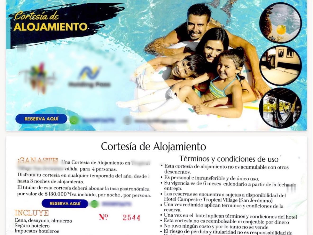 Supuestos bonos para estafar a las personas.