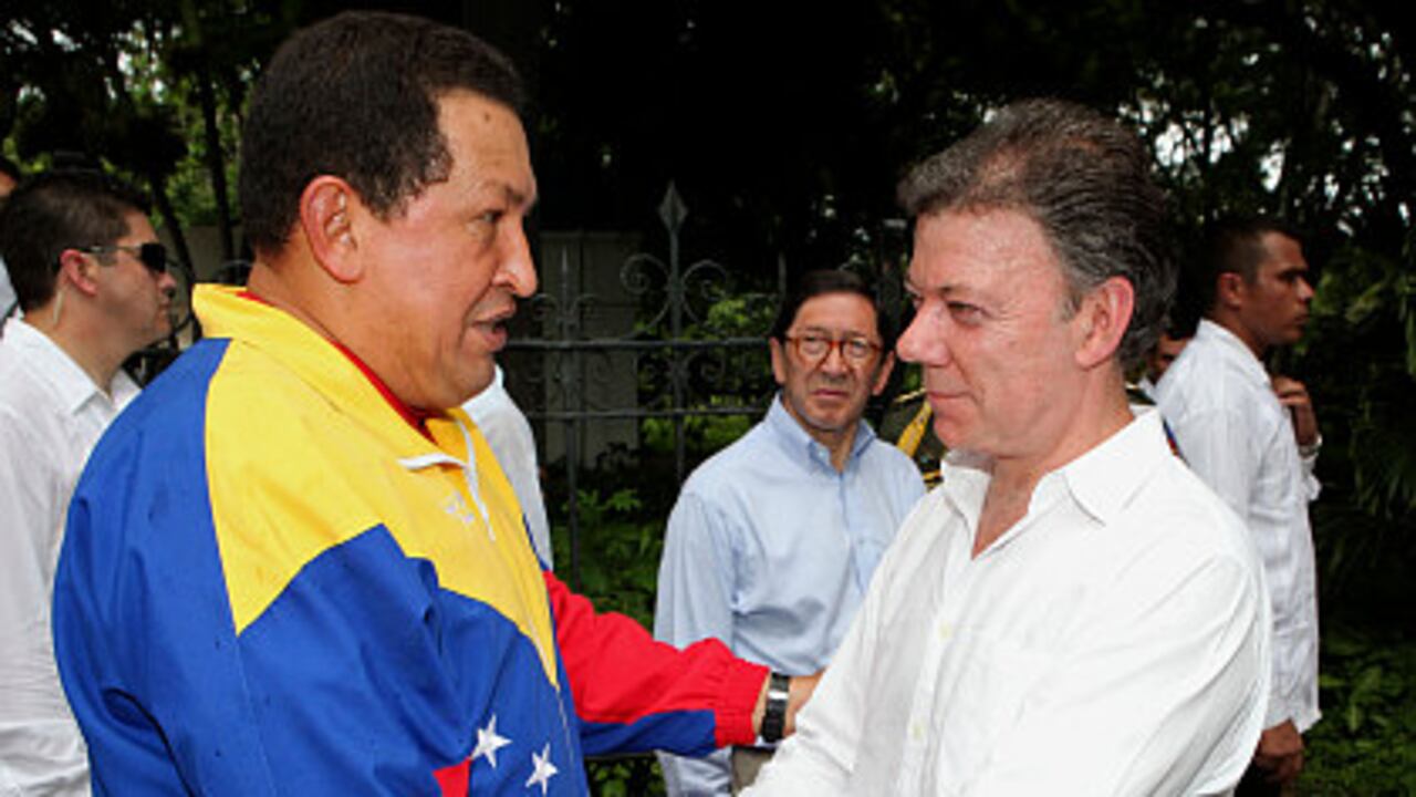 La semana pasada, el martes 10 de agosto, los presidentes Hugo Chávez y Juan Manuel Santos restablecienron las relaciones entre Colombia y Venezuela, rotas desde el 22 de julio.