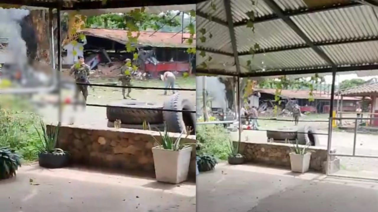 Explosivo en Guachinte, zona rural de Jamundí, Valle