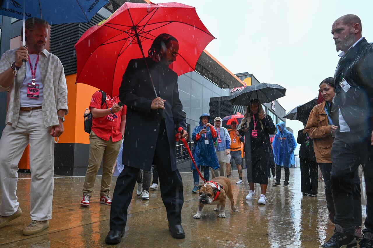 Roscoe perro de Lewis Hamilton