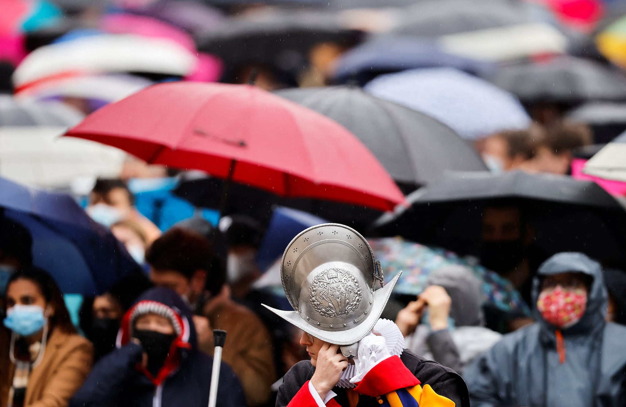 El Papa pronuncia el discurso del día de Navidad.
