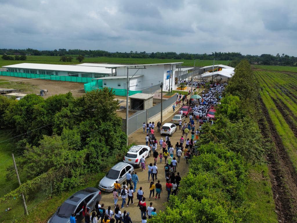 La construcción del colegio San Ignacio costó 6.000 millones de pesos.