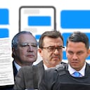 Sandra Ortiz, Iván Name, Olmedo López y Sneyder Pinilla