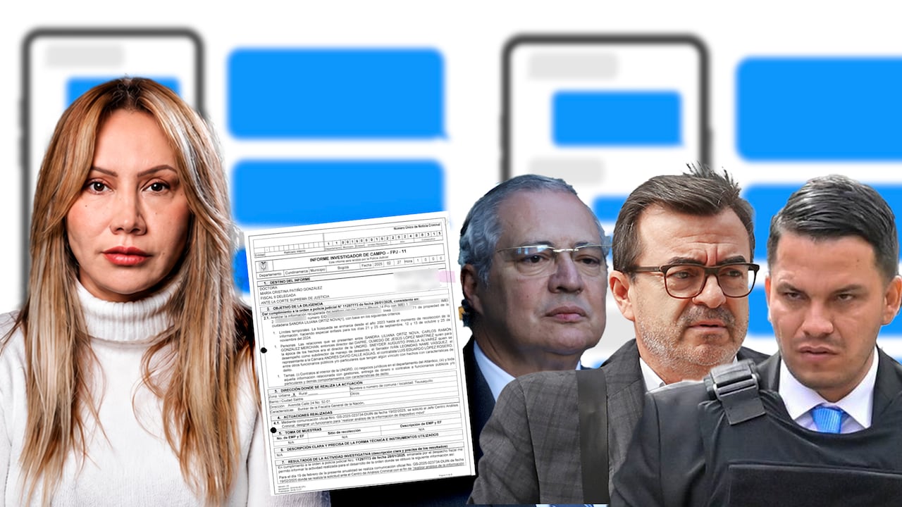 Sandra Ortiz, Iván Name, Olmedo López y Sneyder Pinilla