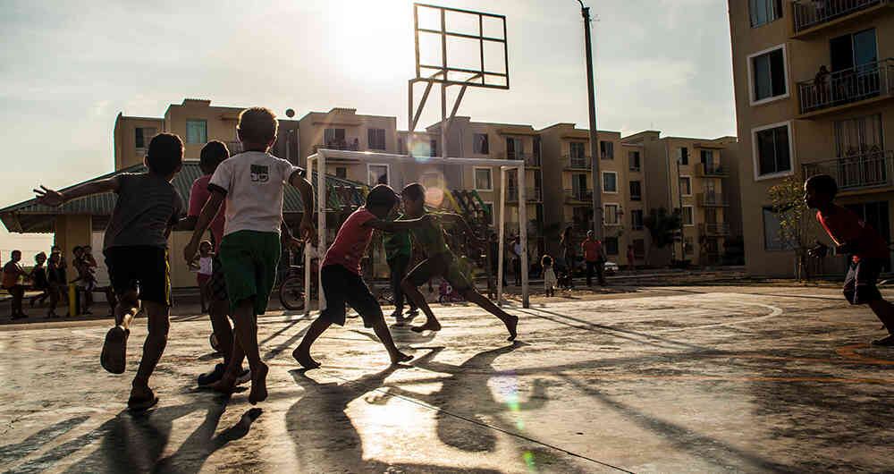 En San Zenón, Magdalena, 140 viviendas acogen a 630 personas afectadas por la ola invernal de 2010 y 2011. Foto: Cortesía Fondo de adaptación