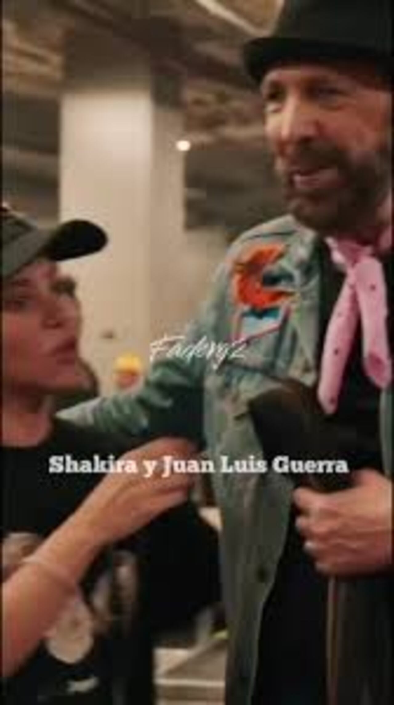 Shakira y Juan Luis Guerra