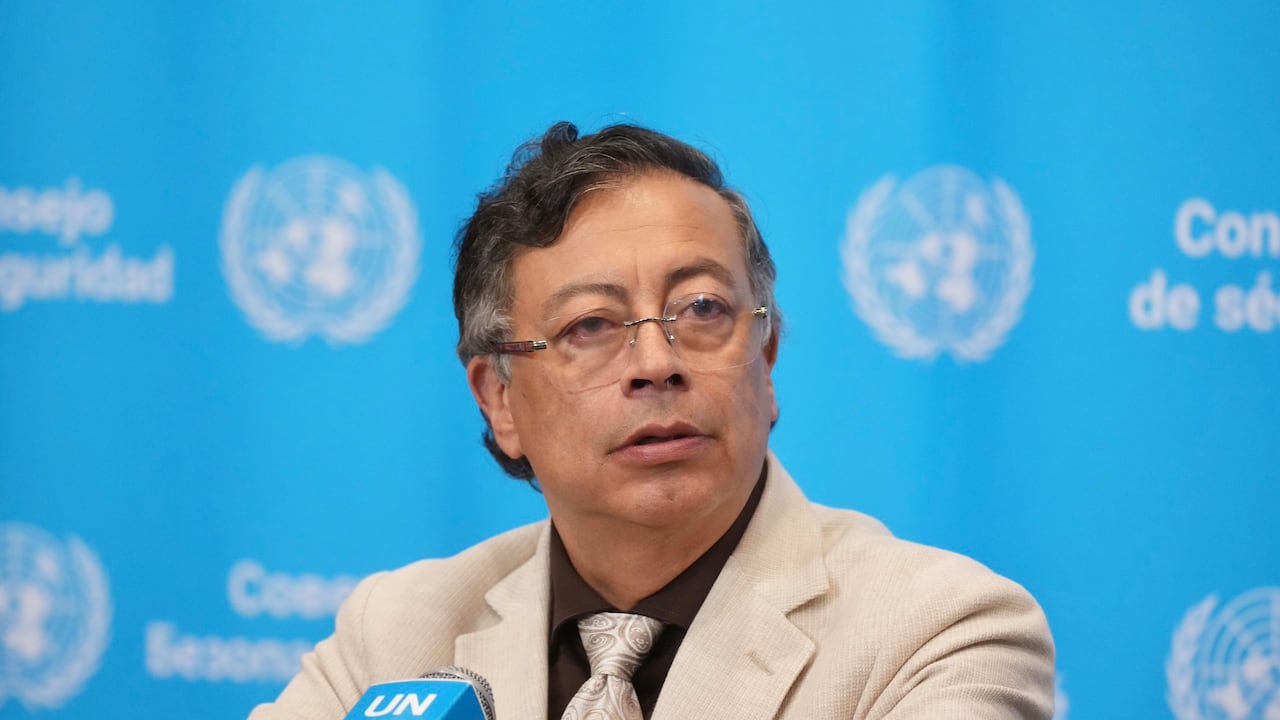 Gustavo Petro, expresidente de Colombia, el 10 de junio de 2026 en Nueva York (Estados Unidos)