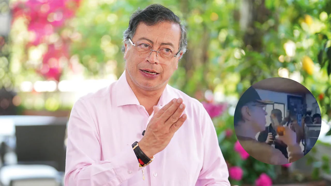 Gustavo Petro en Zipaquirá.