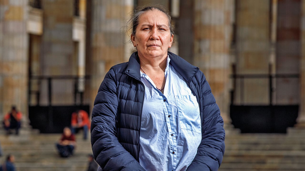 Marelbys meza, exniñera de Laura Sarabia .