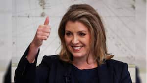 La conservadora británica Penny Mordaunt confirma su candidatura para reemplazar a Liz Truss.