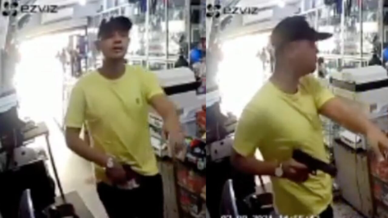 Jordis Oñate, presunto responsable del hurto