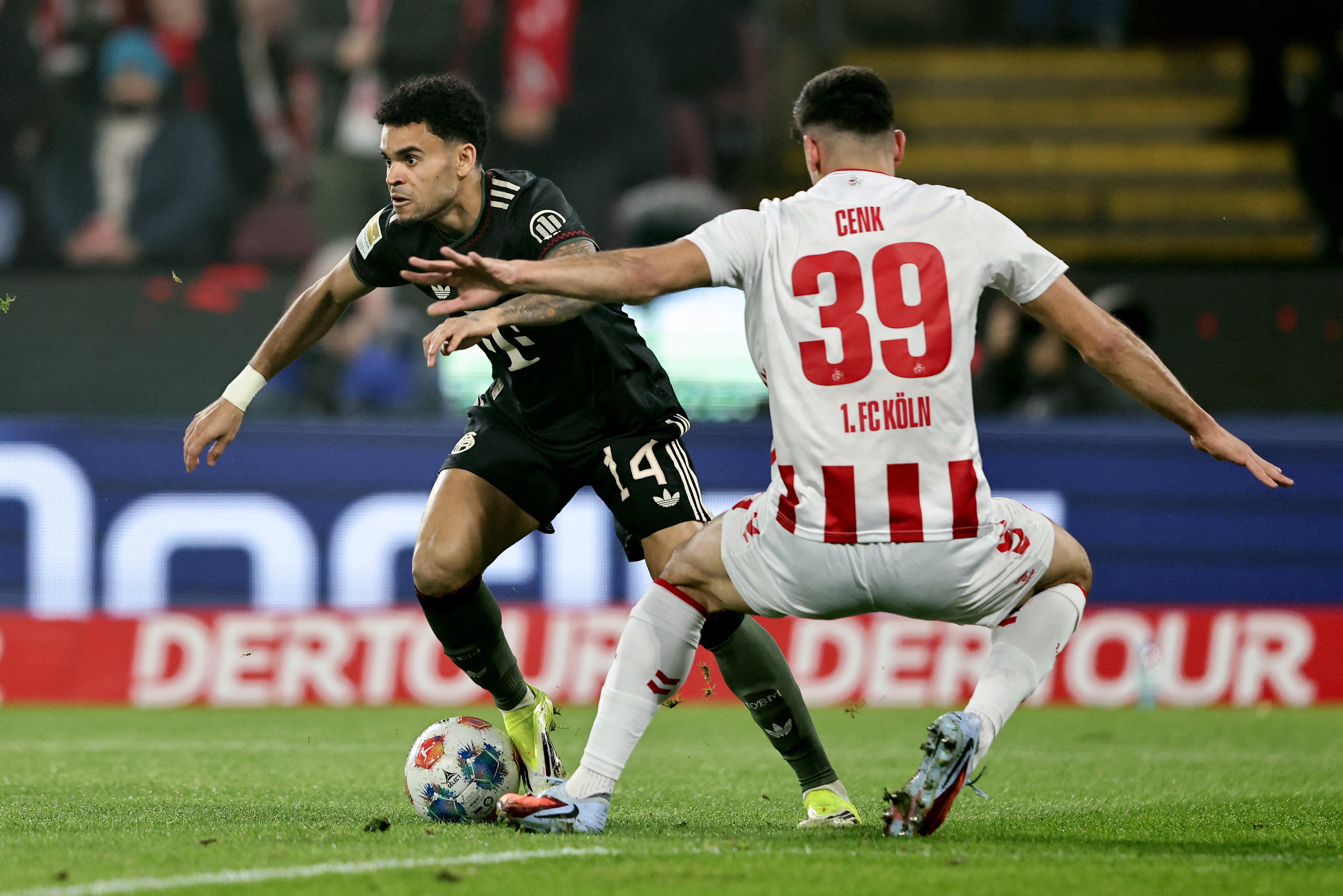 Luis Díaz vs. Colonia en Bundesliga