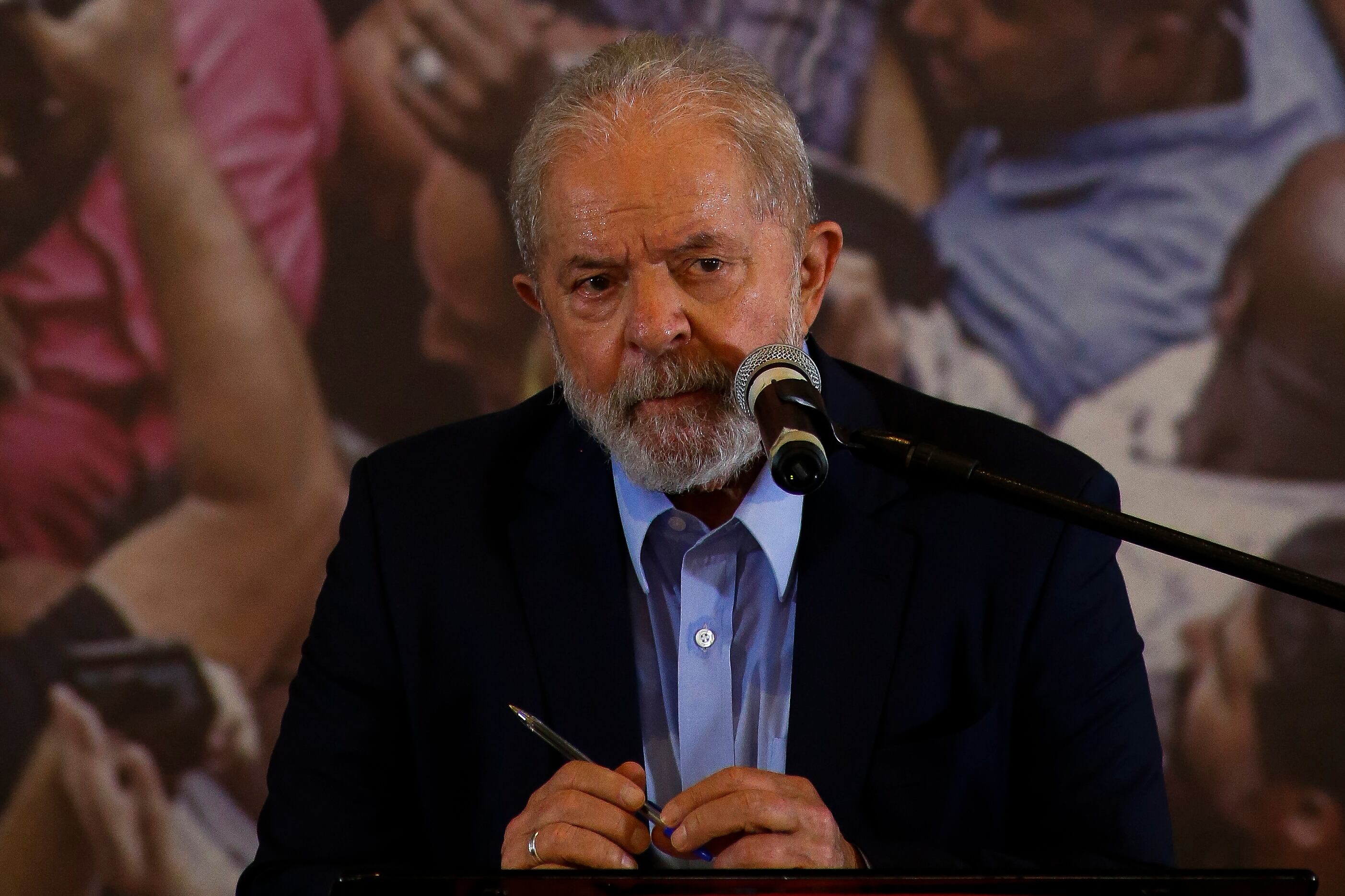 Luiz Inácio Lula da Silva, presidente de Brasil.