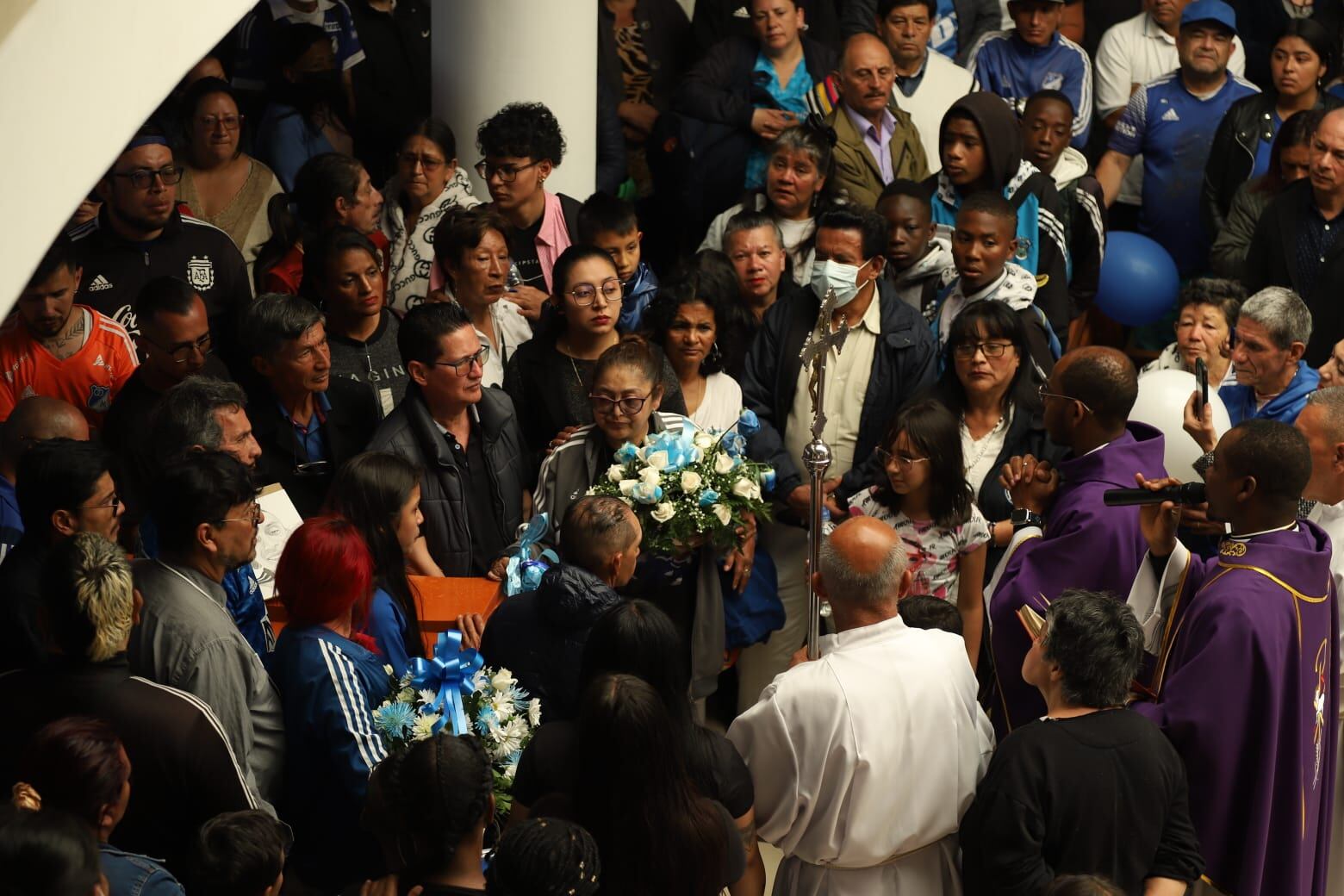Exequias de Javier Acosta, hincha de Millonarios