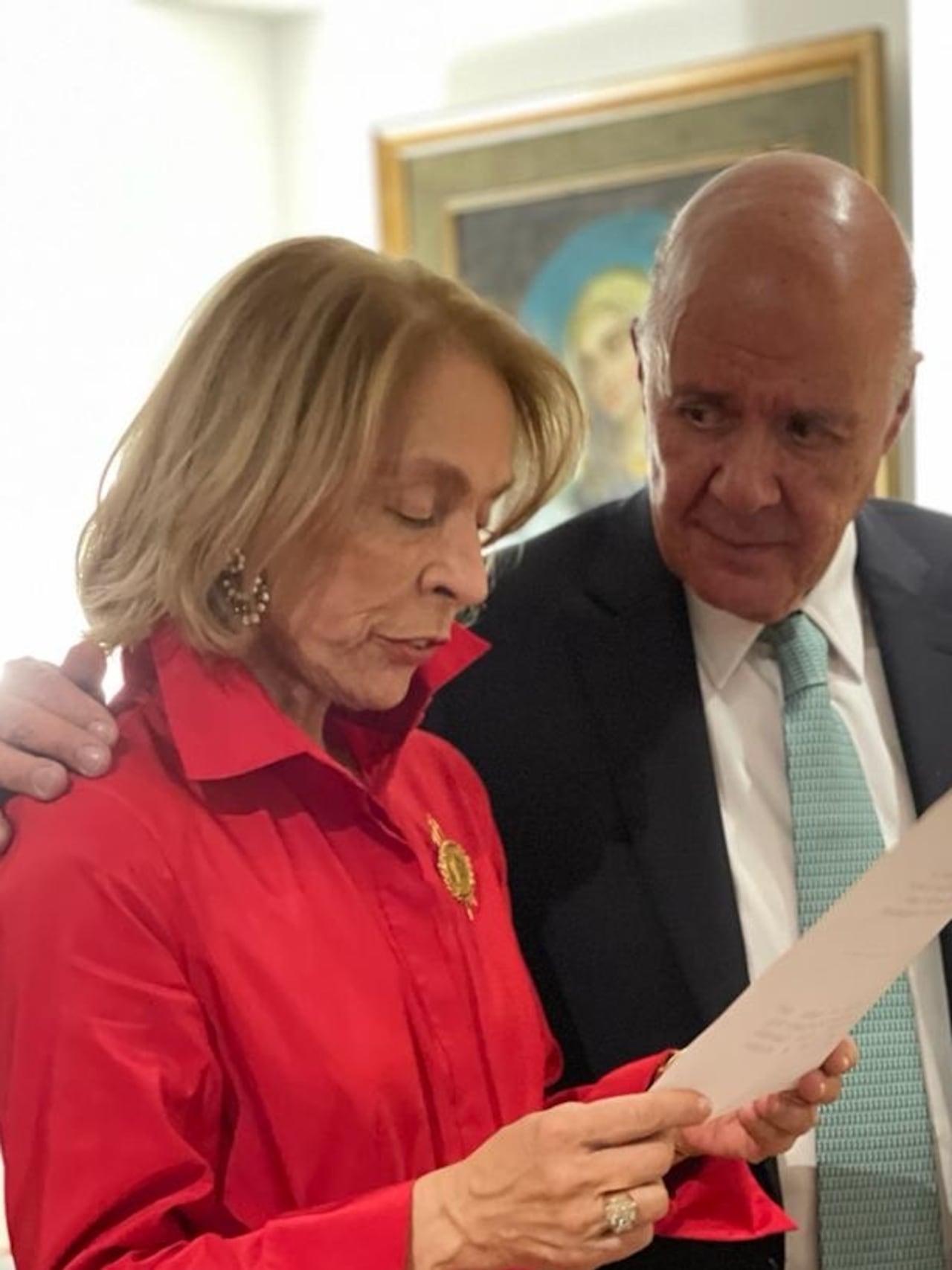 Juliana Márquez y Carlos Alberto Jaramillo se casaron el 23 de diciembre de 2021.