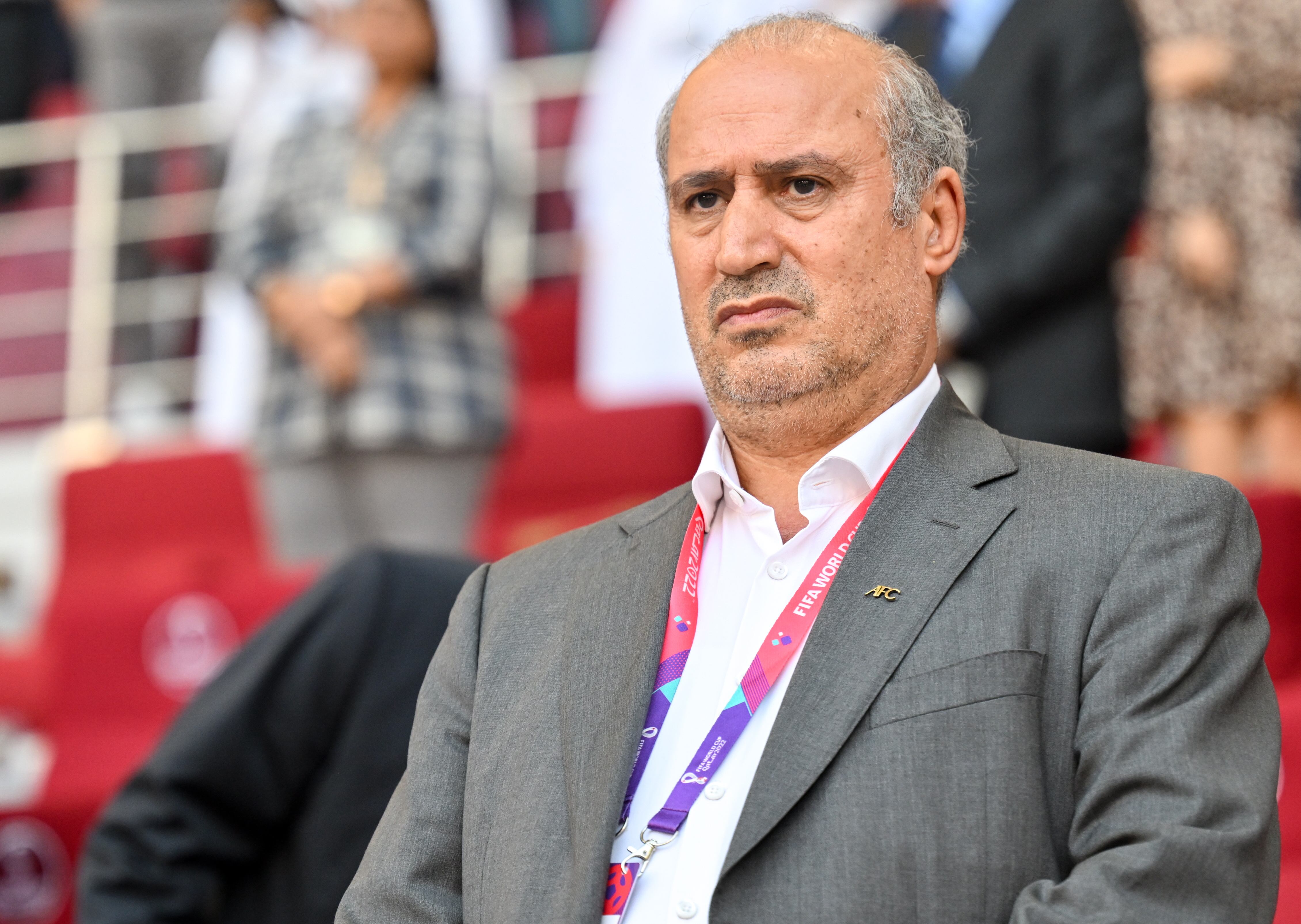 Mehdi Taj, presidente de la Federación de Fútbol de Irán.