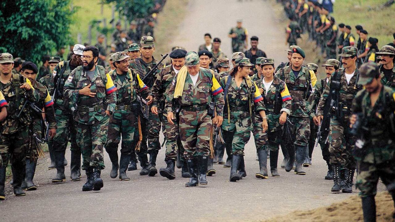 En la zona de despeje del Caguán las Farc hicieron gran despliegue de su fuerza militar y estaban convencidos que iban a ganarle la guerra al Estado colombiano.