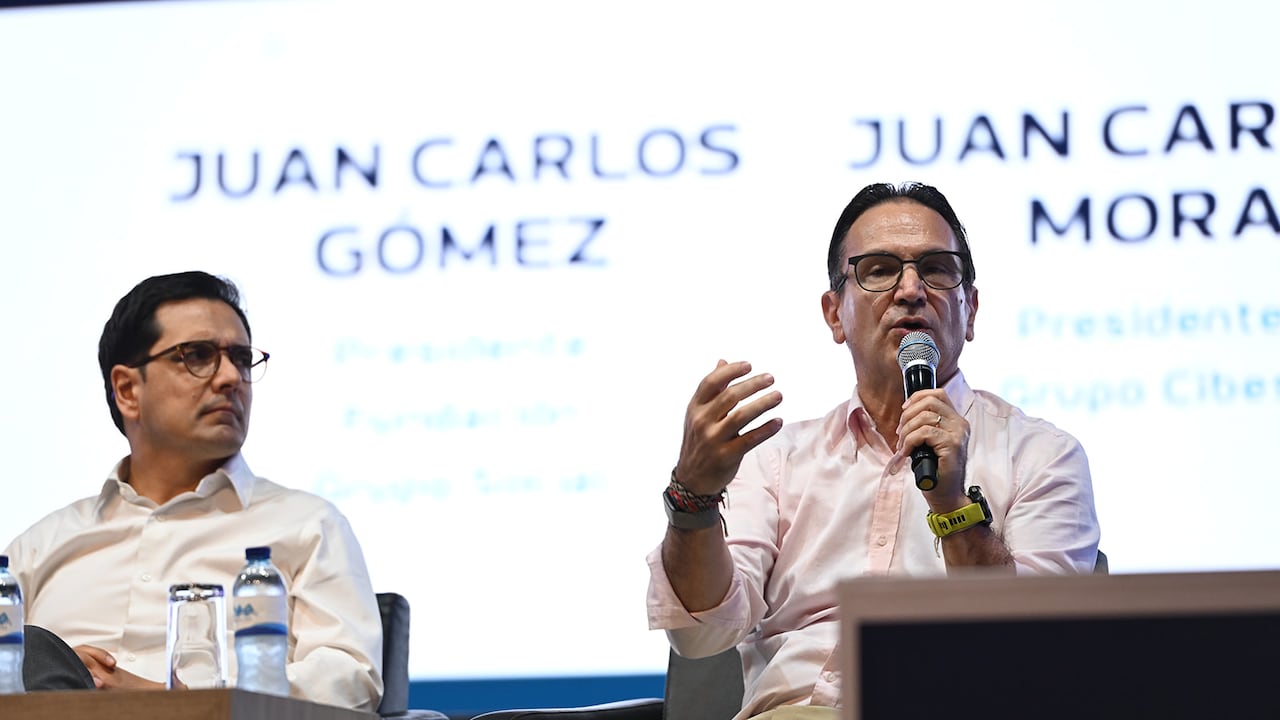 Juan Carlos Mora, presidente de Grupo Cibest-Bancolombia, habló del salario mínimo en el Congreso de Camacol.