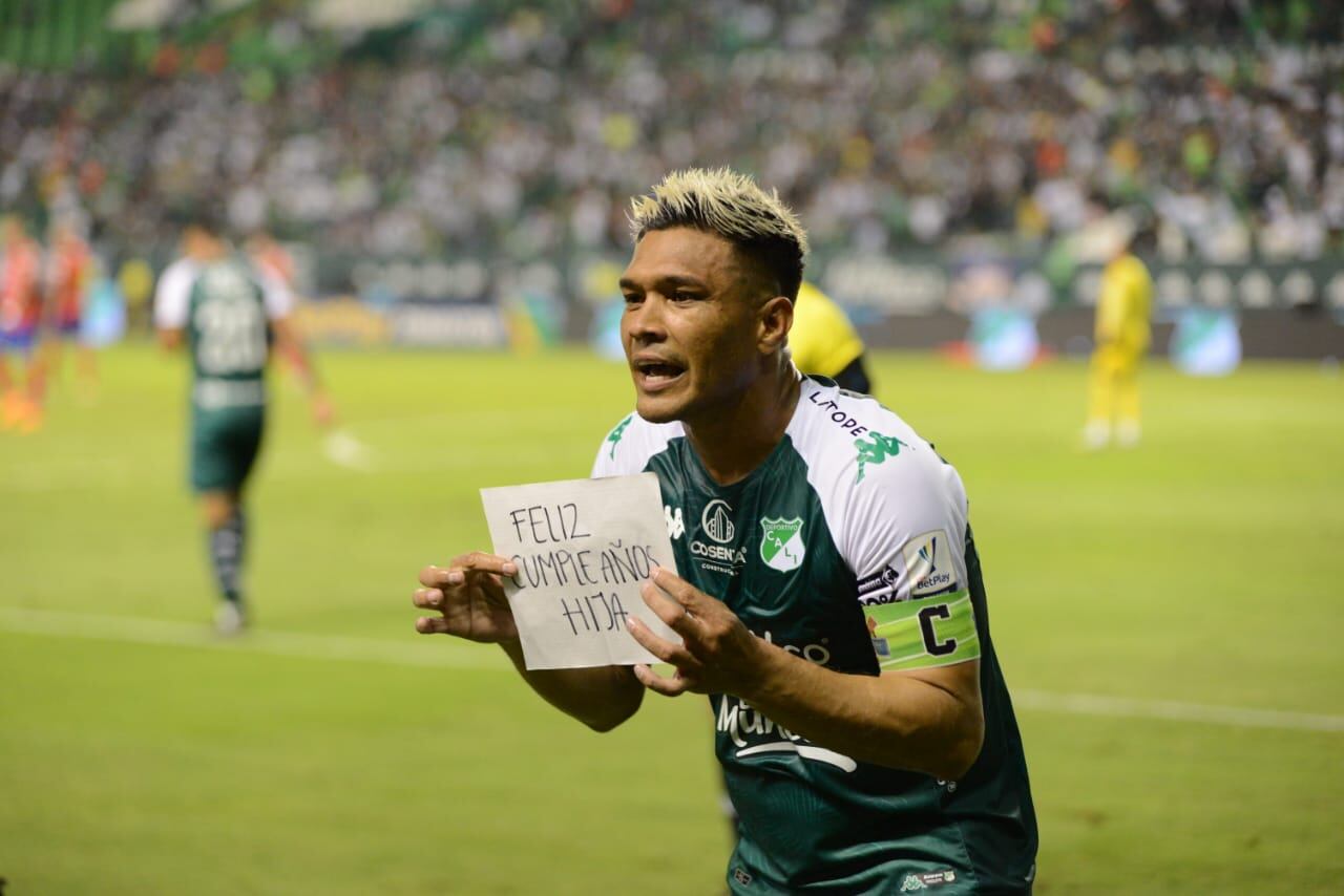 Teofilo Gutierrez, delantero del Deportivo Cali.