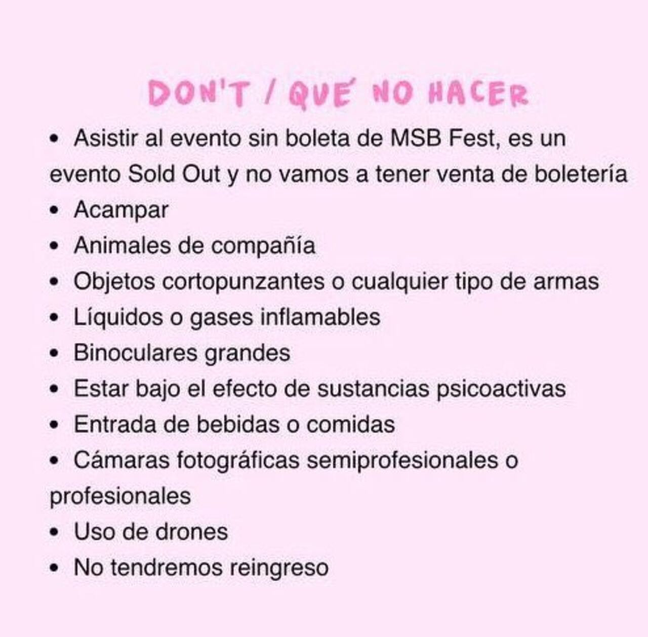 Mañana será bonito fest