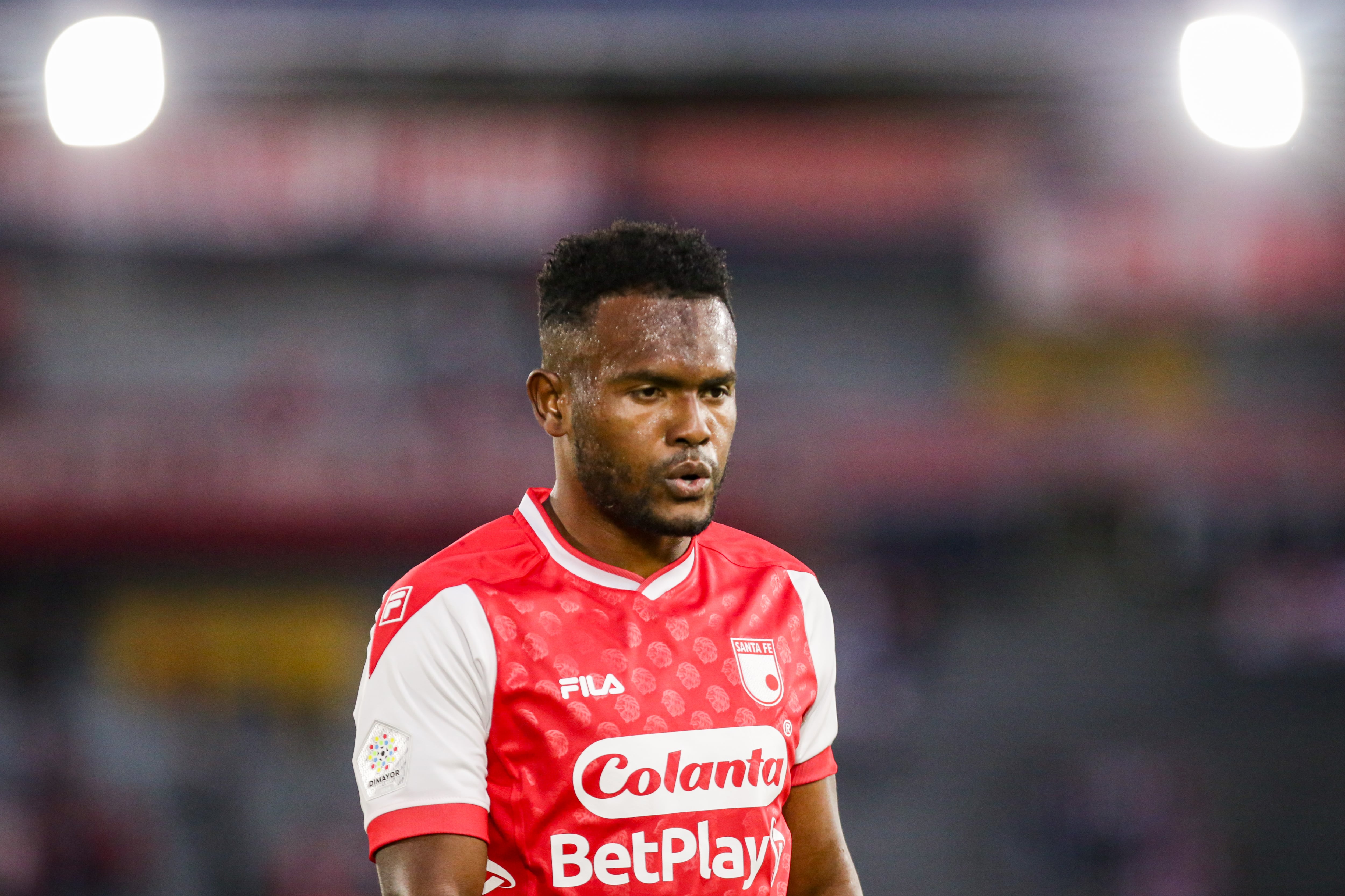 Bogotá. Julio 17 de 2024. Independiente Santa Fe enfrenta a Deportivo Pasto, por la fecha 01 de la Liga BetPlay II 2024, en el estadio Nemesio Camacho El Campín. (Colprensa - Mariano Vimos)