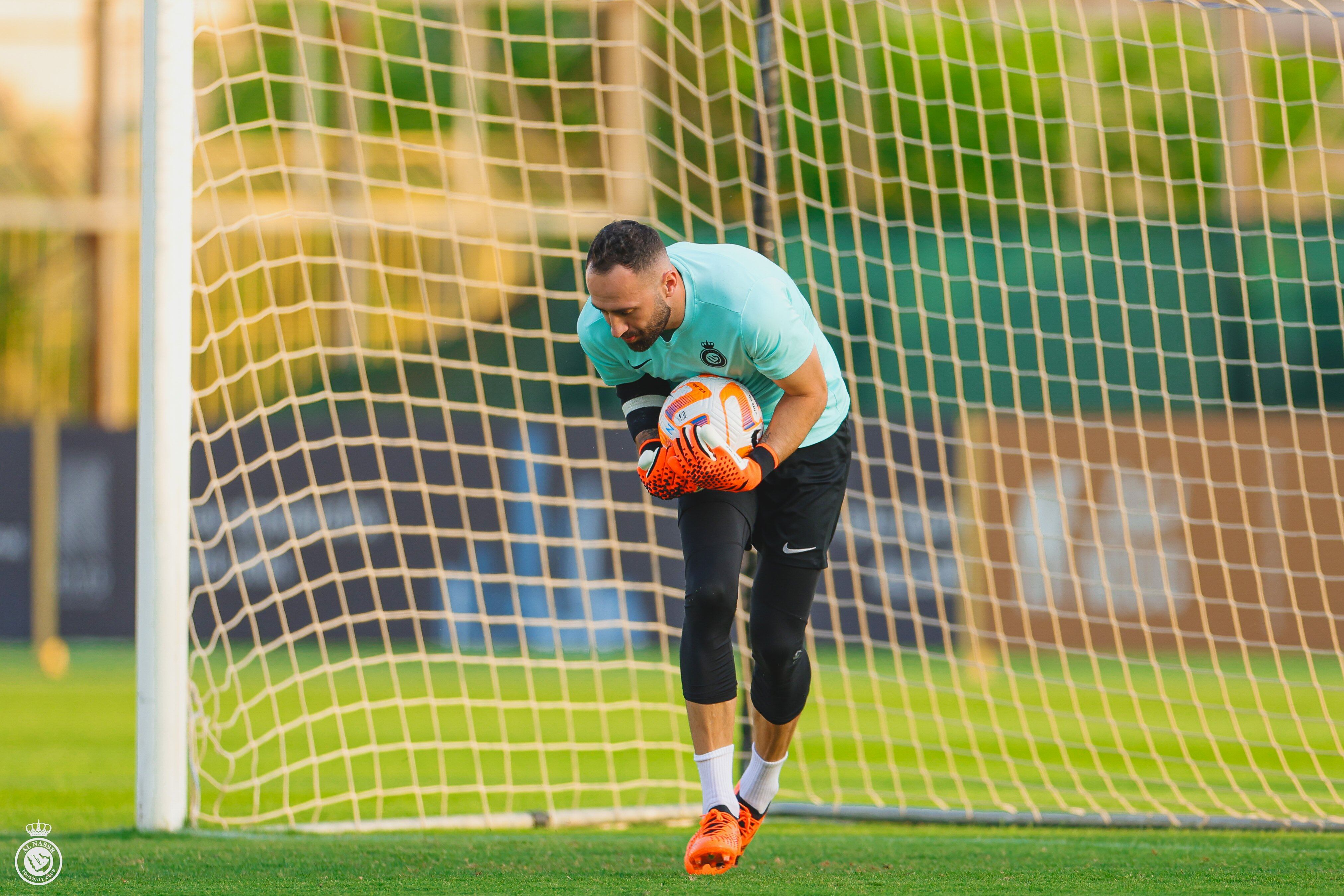 David Ospina entrenando con el Al-Nassr