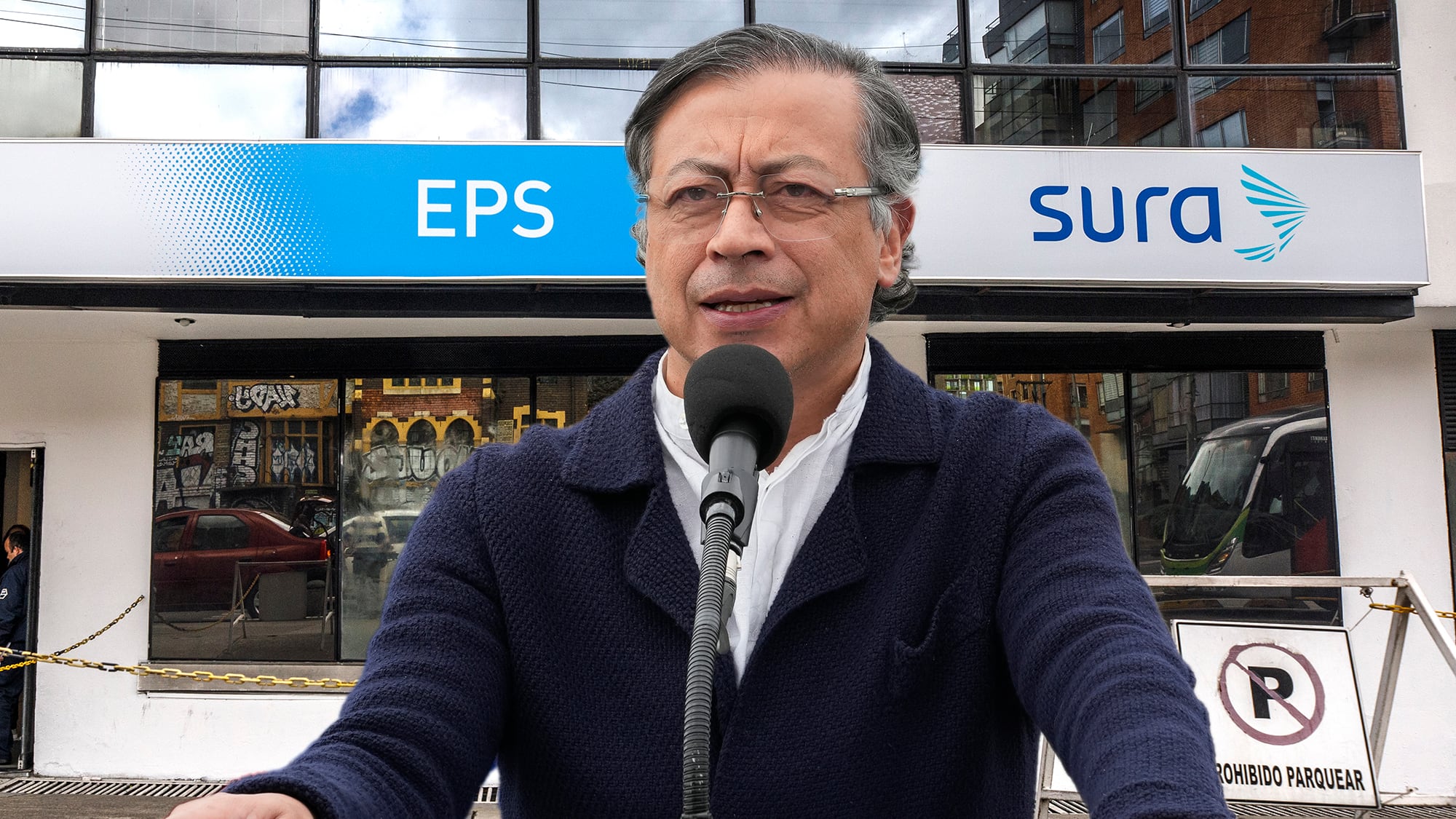 EPS Sura. Gustavo Petro