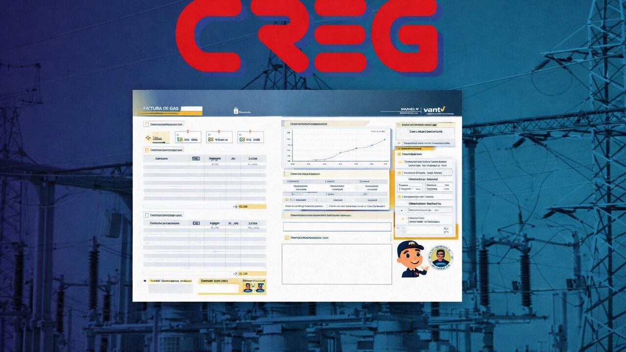 La factura de gas podría salir más barata por medida de la Creg.