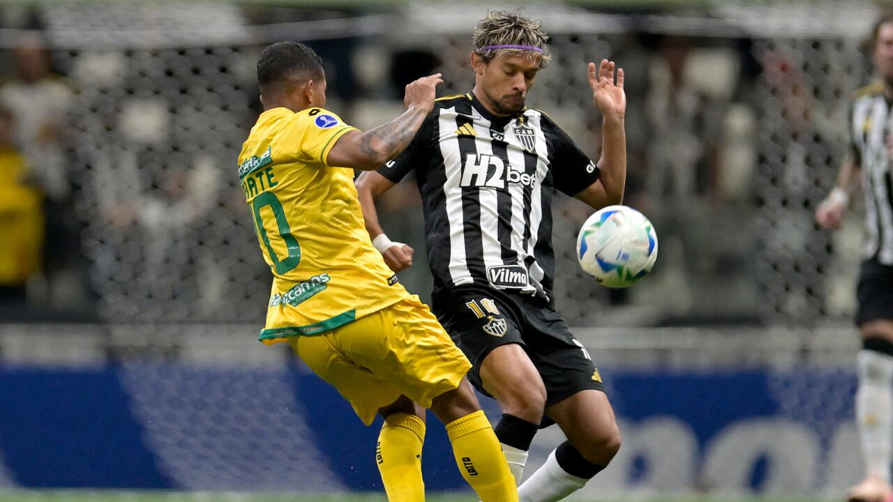 Atlético Mineiro vs. Atlético Bucaramanga por Copa Sudamericana.