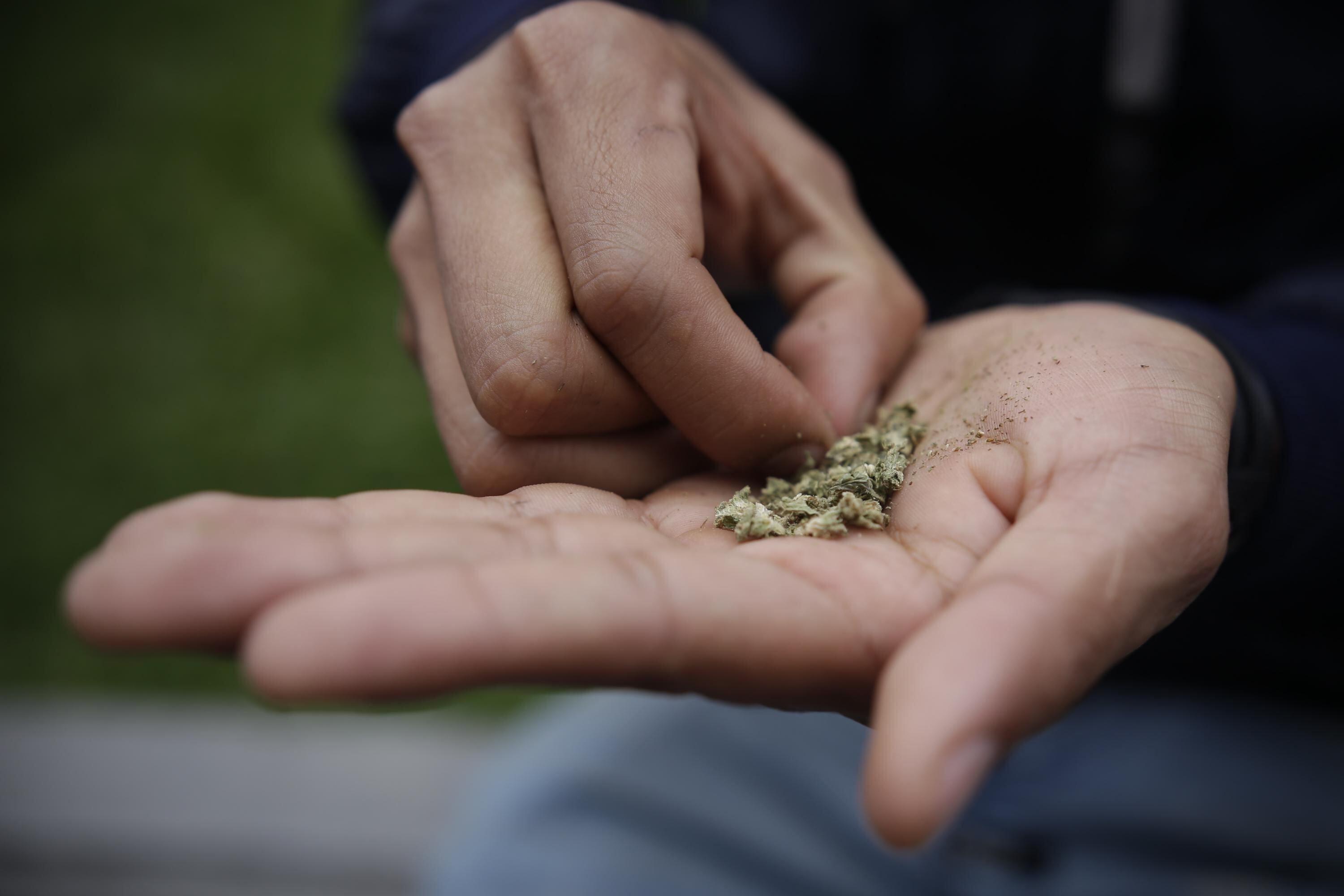 Consumo de marihuana, imagen de referencia.