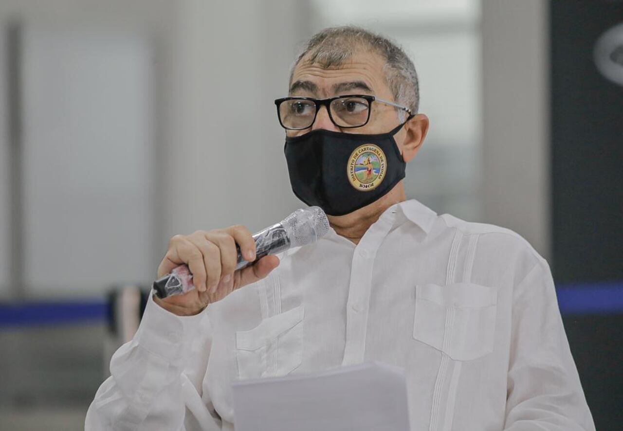 William Dau Chamat, alcalde de Cartagena.