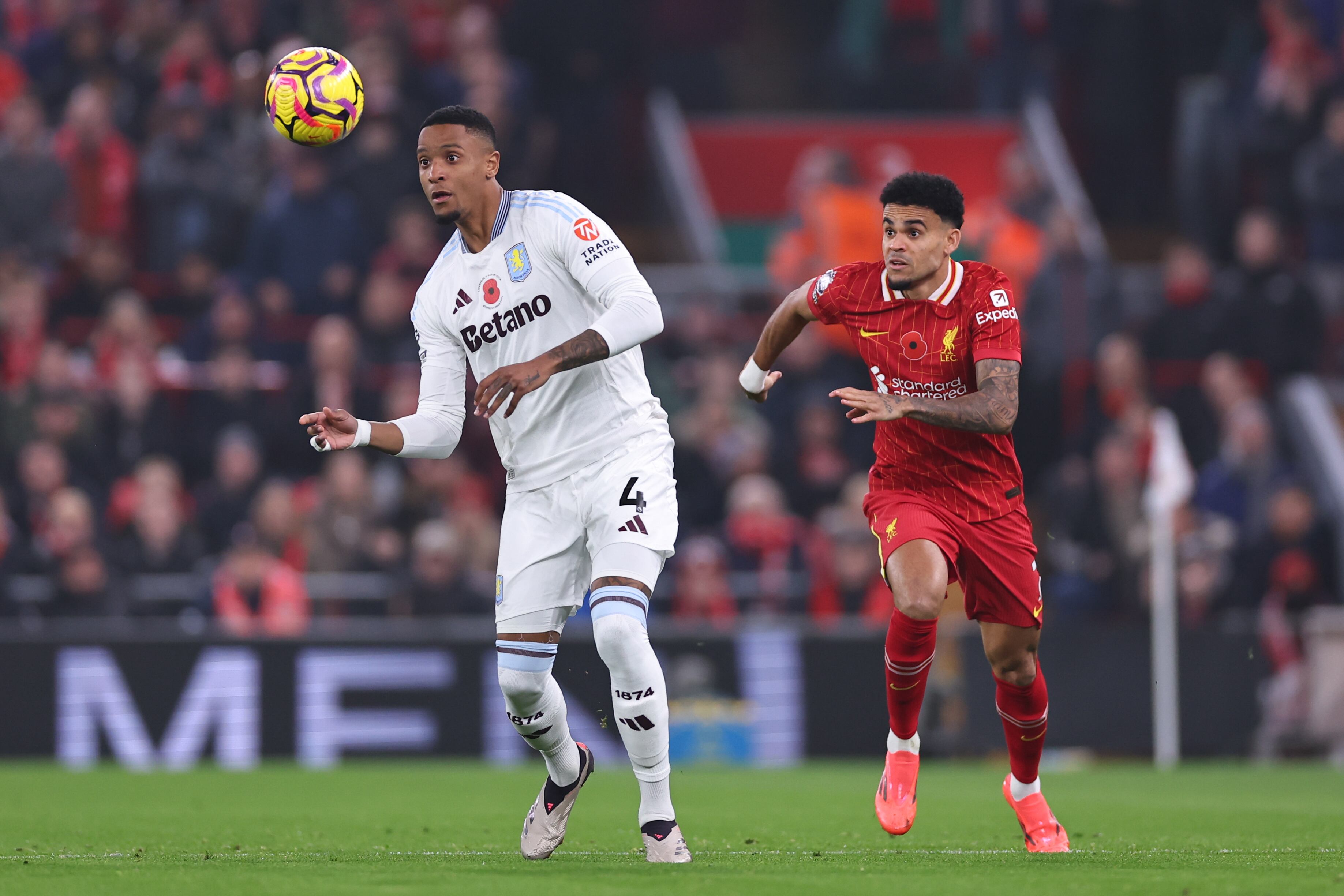 Luis Díaz se enfrenta al Aston Villa por Premier League