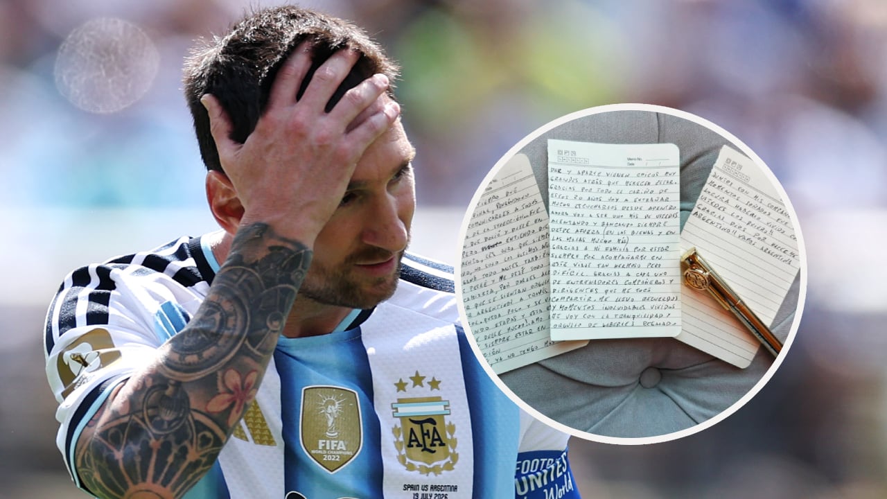 Lionel Messi puso fin a su historia con la camiseta de Argentina.