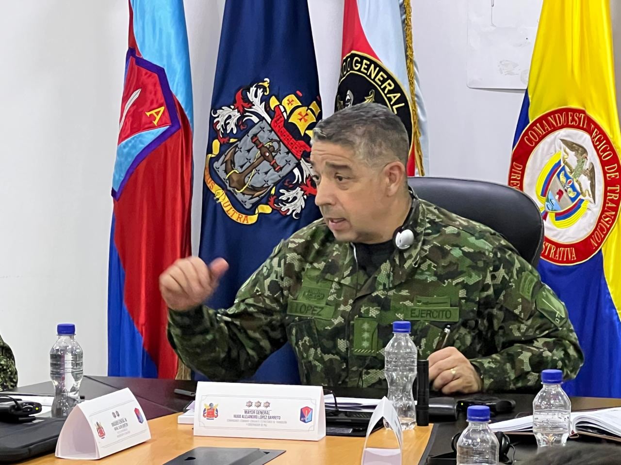 Mayor General Hugo Alejandro López Barreto.