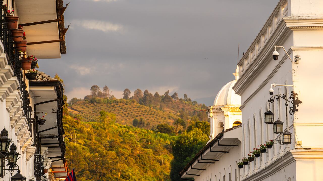 El centro histórico de Popayán es reconocido por ser uno de los mejor conservados de Colombia.