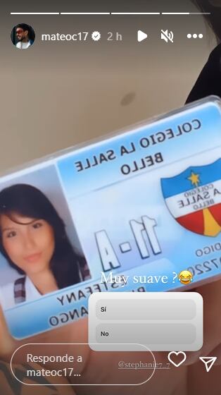 Foto: Instagram @mateoc17.