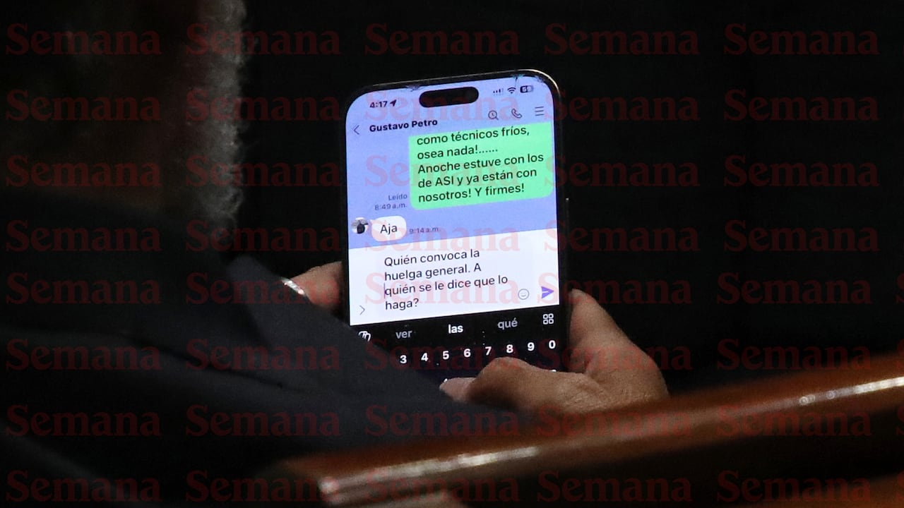 Armando Benedetti Chat Gustavo Petro Huelga