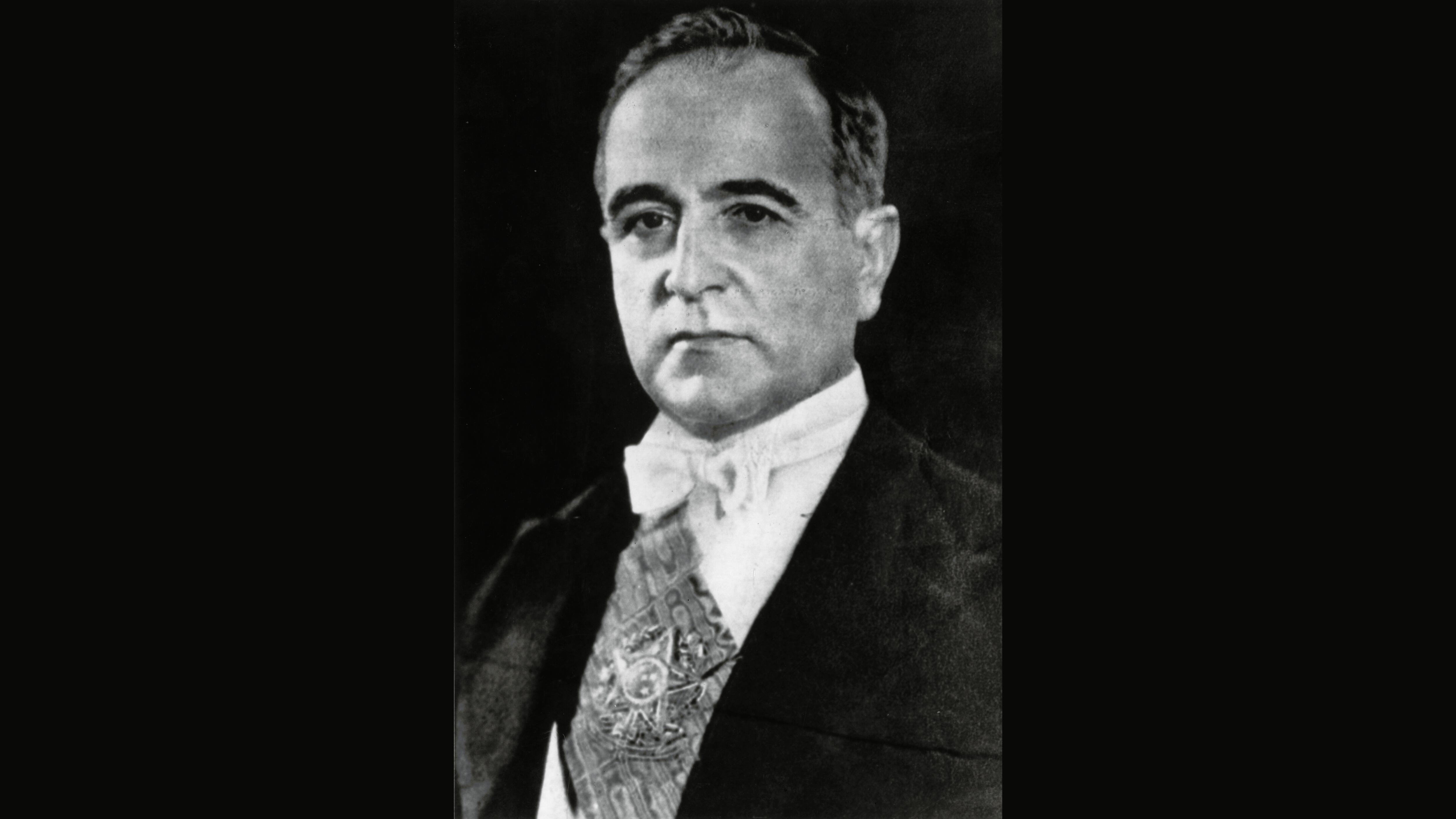 circa 1930: Getulio Dornelles Vargas (1883 - 1954) the rancher, lawyer and politician who became President of Brazil by election in 1934. (Photo by Hulton Archive/Getty Images)