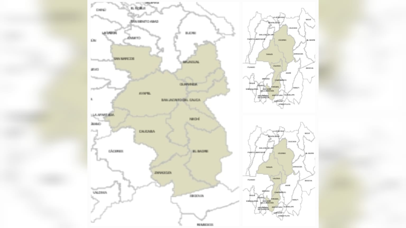 Influencia del Clan del Golfo con diferentes subestructuras en el departamento de Antioquia