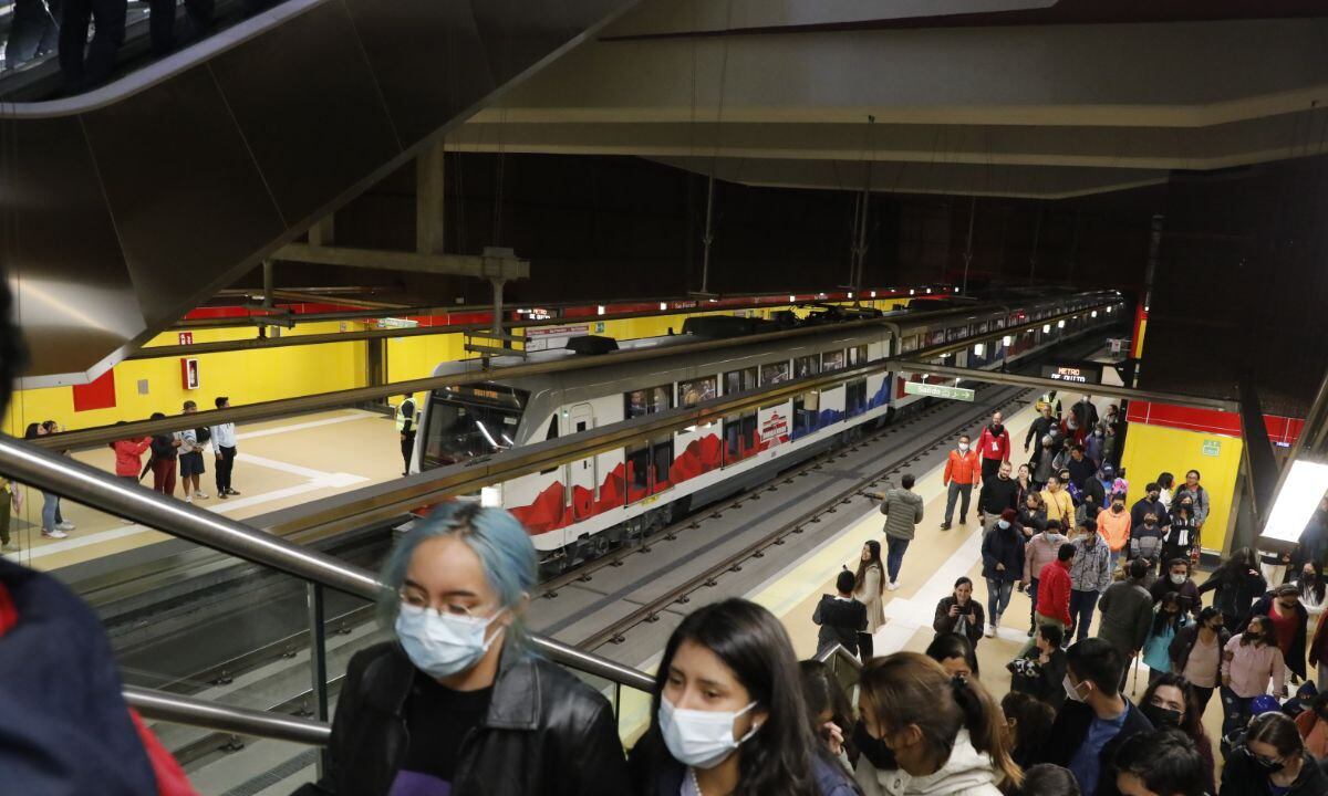 En Quito, el sistema Metro fue construido de manera subterránea.