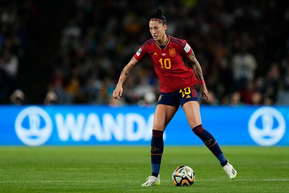 Jennifer Hermoso durante el Mundial.