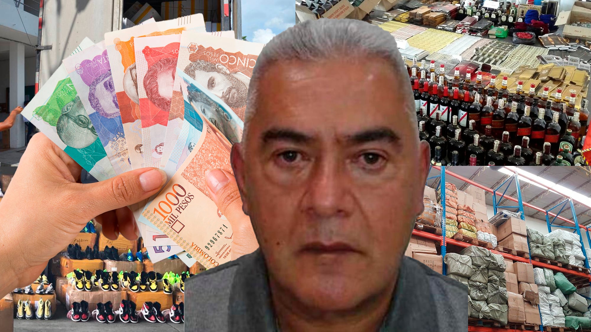 Papá Pitufo contrabando dinero