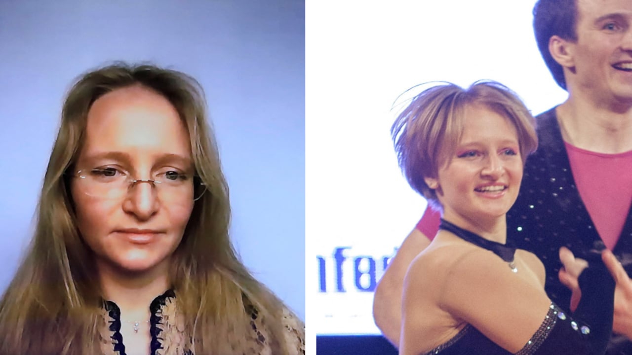 Katerina Tikhonova, una de las hijas de Putin, es sancionada por el Reino Unido.