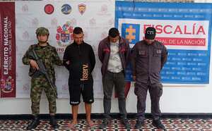 Hombres capturados por quemas en parque Isla Salamanca.