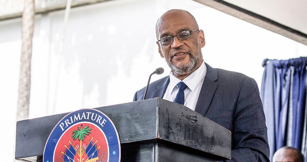 El primer ministro de Haití, Ariel Henry. Foto: AFP