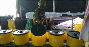 El operativo de la Segunda División del Ejército en San Calixto, departamento de Norte de Santander